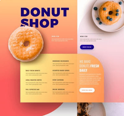 Your New Website Donut Shop Website