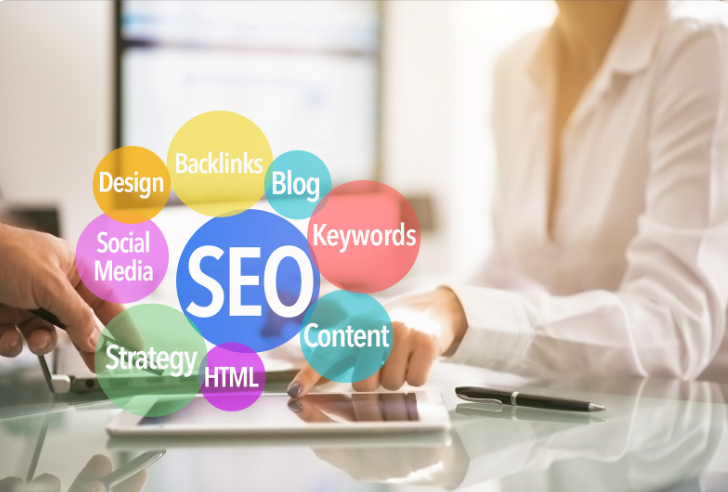 SEO optimization of an internet website